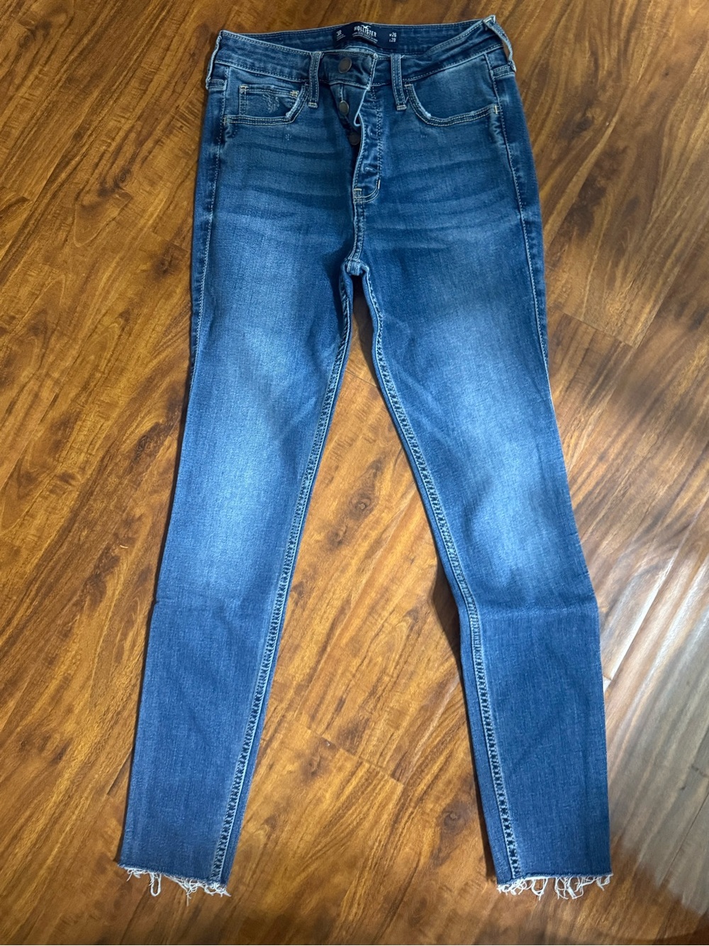 Hollister Medium Blue Skinny Jeans